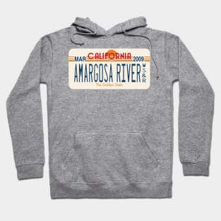 Amargosa River Wild, Scenic and Recreational River license plate Hoodie